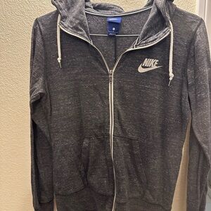 Nike Charcoal Full-Zip Hoodie